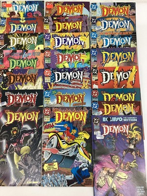 Lot 91 - Large quantity of 1990's DC Comics, The Demon.