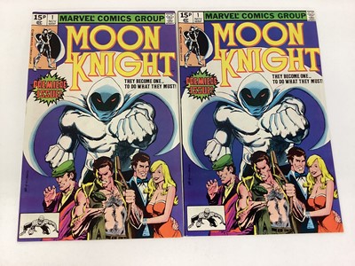 Lot 52 - Small group of Marvel comics to include Avengers #196 (1980), First full appearance of Taskmaster. Together with Marvel Team-up #95 (1980), First appearance of Mockingbird. Ghost Rider #50 (1980),...