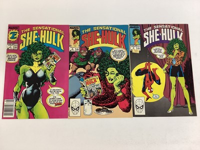 Lot 52 - Small group of Marvel comics to include Avengers #196 (1980), First full appearance of Taskmaster. Together with Marvel Team-up #95 (1980), First appearance of Mockingbird. Ghost Rider #50 (1980),...