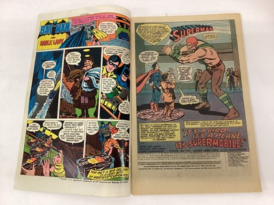 Lot 55 - Large quantity of 1970's DC Comics , Action Comics. To include #411 origin of Eclipso #481 1st appearance of Supermobile
