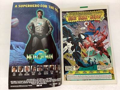 Lot 69 - Marvel Comics Spider-Man issue 1 (1990) Todd McFarlane art. Together with Venom funeral pyre issues 1 and 3 and Spider-Man unlimited issue 2 (1993). (4)