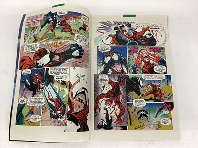 Lot 69 - Marvel Comics Spider-Man issue 1 (1990) Todd McFarlane art. Together with Venom funeral pyre issues 1 and 3 and Spider-Man unlimited issue 2 (1993). (4)