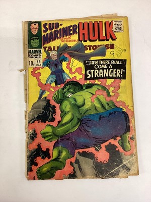 Lot 76 - Box of Marvel comics mostly 1970's. To include Modred the Mystic, Sub-mariner, Hercules, the Champions and many others. Approximately 65 comics.