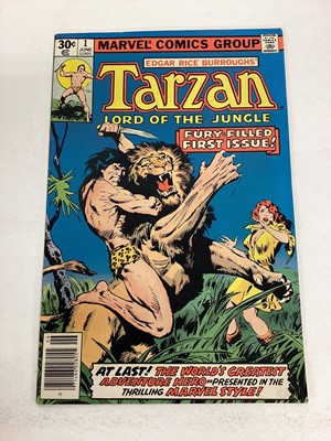 Lot 76 - Box of Marvel comics mostly 1970's. To include Modred the Mystic, Sub-mariner, Hercules, the Champions and many others. Approximately 65 comics.