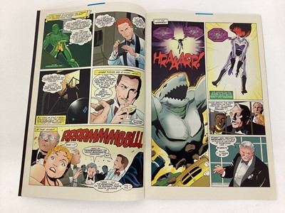 Lot 53 - Quantity of Amalgam Comics published by DC Comics to include BatThing #1, Challengers of the Fantastic #1, Dark Claw #1, Generation Hex #1, Iron Lantern #1, JLX Unleashed #1, Lobo The Duck #1, Supe...