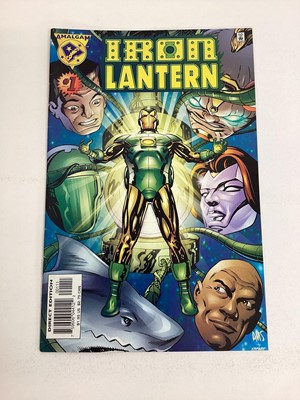 Lot 53 - Quantity of Amalgam Comics published by DC Comics to include BatThing #1, Challengers of the Fantastic #1, Dark Claw #1, Generation Hex #1, Iron Lantern #1, JLX Unleashed #1, Lobo The Duck #1, Supe...