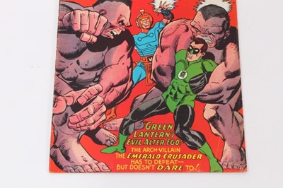 Lot 15 - Nine 1960's DC Comics, Green Lantern #51 #52 #53 #54 #55 #56 #57 #58 #60( 1st appearance of Lamplighter)