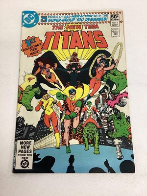 Lot 83 - Large quantity of 1980's DC Comics, The New Teen Titans #1 #3-41 #45-47 together with Two annuals #1 #2