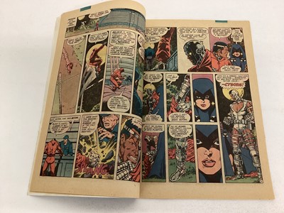Lot 83 - Large quantity of 1980's DC Comics, The New Teen Titans #1 #3-41 #45-47 together with Two annuals #1 #2