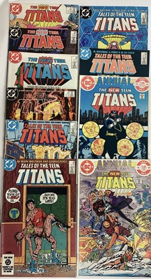 Lot 83 - Large quantity of 1980's DC Comics, The New Teen Titans #1 #3-41 #45-47 together with Two annuals #1 #2