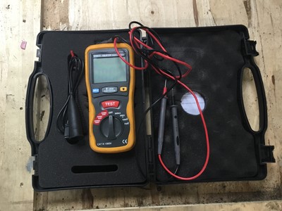 Lot 23 - Sealey Digital Insulation tester Model TA319