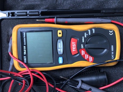 Lot 23 - Sealey Digital Insulation tester Model TA319