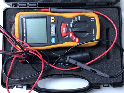 Lot 23 - Sealey Digital Insulation tester Model TA319
