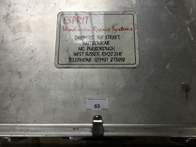 Lot 65 - Esprit Windsceen repair system in fitted case