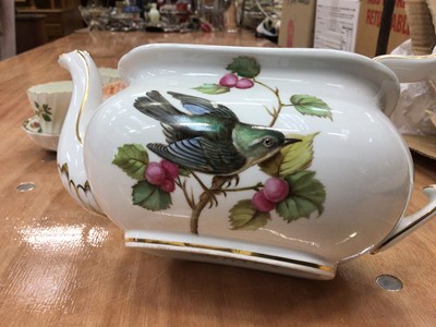 Lot 37 - Two Flight Worcester spirally fluted coffee cups, two Derby coffee cans and other items