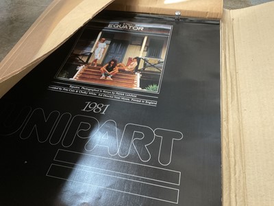 Lot 242 - Group of 1980s Unipart calendars by Patrick Litchfield and others
