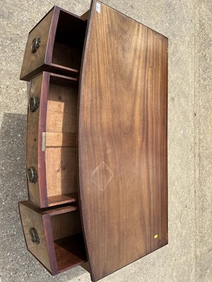 Lot 20 - Early 20th century mahogany side board, 120w x 60d x 83h