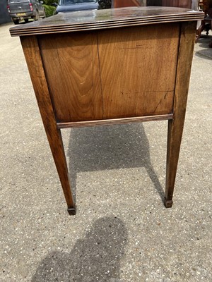 Lot 20 - Early 20th century mahogany side board, 120w x 60d x 83h