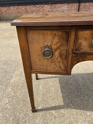Lot 20 - Early 20th century mahogany side board, 120w x 60d x 83h