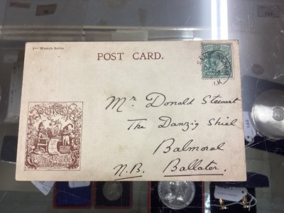 Lot 45 - Edward & Albert card