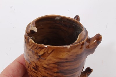 Lot 43 - Rye pottery treacle-glazed Sussex pig