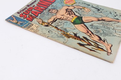 Lot 9 - Marvel Comics Prince Namor, The Sub Mariner #1 (1968). First solo appearance and origin story, priced 12 cents. (1)