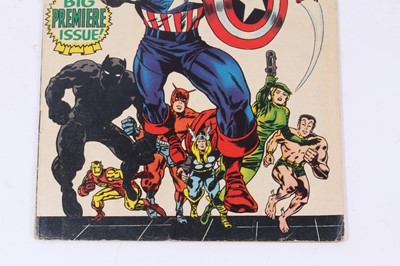 Lot 8 - Marvel Comics Captain America #100 (1968). Big premiere issue, first solo series and Black Panther apperance. Jack Kirby work. Priced 12 cents. (1)