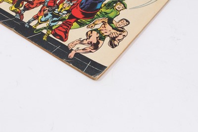 Lot 8 - Marvel Comics Captain America #100 (1968). Big premiere issue, first solo series and Black Panther apperance. Jack Kirby work. Priced 12 cents. (1)