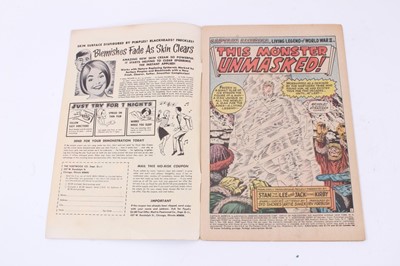 Lot 8 - Marvel Comics Captain America #100 (1968). Big premiere issue, first solo series and Black Panther apperance. Jack Kirby work. Priced 12 cents. (1)