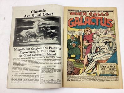 Lot 28 - Marvel Comics Fantastic Four (1968). Issues 72, 73, 74 and 75. To include issue 72 Silver Surfer and watcher apperance , and issue 74 Galactus apperance. All priced 12 cents. (4)