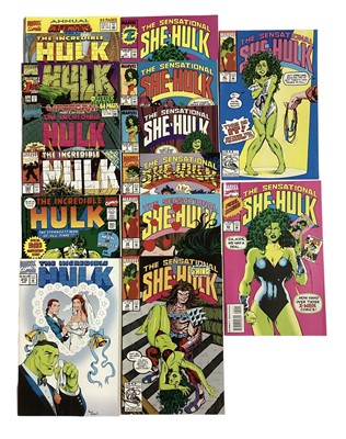 Lot 41 - Marvel Comics The Incredible Hulk (1970's - 1990's). Group of Incredible Hulk to include issue #118, 128, 200 and 393 the 30th anniversary special. English and American price varients. Approximatel...