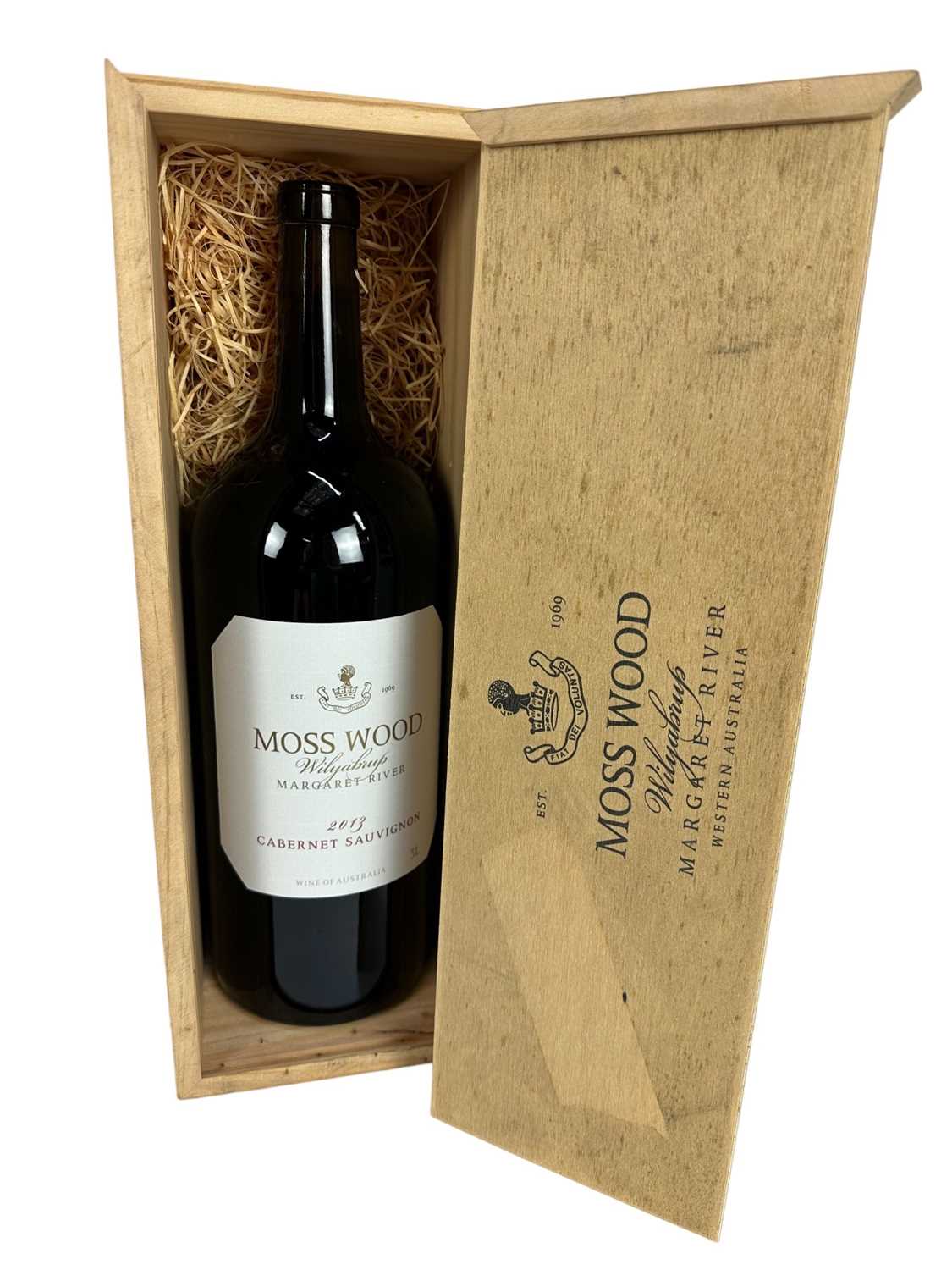 Lot 3 - Wine - 1 Double Magnum (3 litre) Moss Wood Cabernet Sauvignon 2013, Margaret River, owc