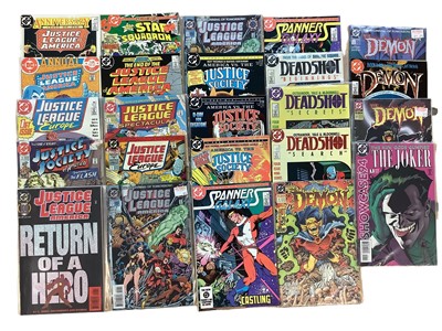 Lot 117 - Quantity of DC Comics, (1986) Swamp Thing 50th anniversary, Seven (1992) Eclipse "The Darkness Within comics to include The Many Faces of Evil "Gem Eye" issue, (1989) Jack Kirby's New Gods #1 "The...