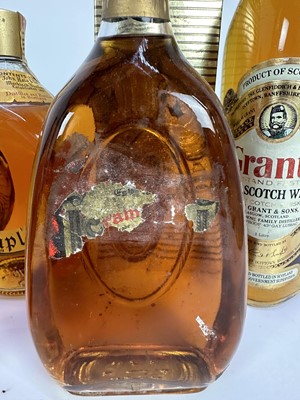 Lot 17 - Whisky - four bottles, Dimple (2), Grant's 1 litre, boxed and another lacking lable believed to be Crawford's