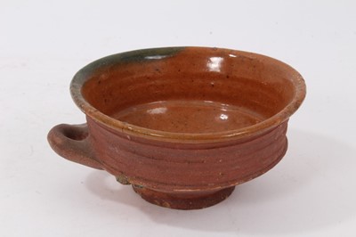 Lot 44 - Medieval terracotta pot, circa 15th century