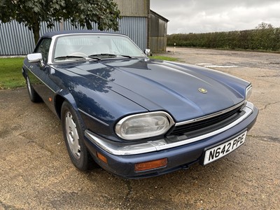 Lot 10 - 1995 Jaguar XJS 4.0 Convertible, 3980cc engine, reg. N642 PPE