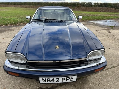 Lot 10 - 1995 Jaguar XJS 4.0 Convertible, 3980cc engine, reg. N642 PPE