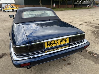 Lot 10 - 1995 Jaguar XJS 4.0 Convertible, 3980cc engine, reg. N642 PPE