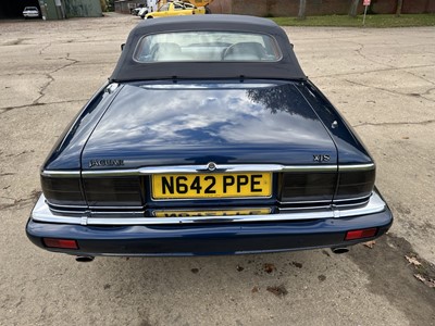 Lot 10 - 1995 Jaguar XJS 4.0 Convertible, 3980cc engine, reg. N642 PPE