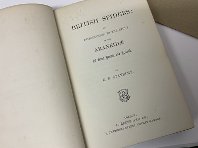 Lot 59 - Terrifying collection of books on spiders