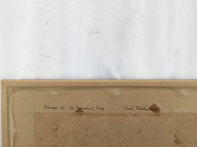 Lot 33 - Gordon Rushmer (b.1946): watercolour, Prisoner no.1, Iraq, 20x28cm