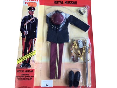 Lot 52 - Palitoy Action Man Royal Hussars Outfit, in locker box packaging No.34325 (1)