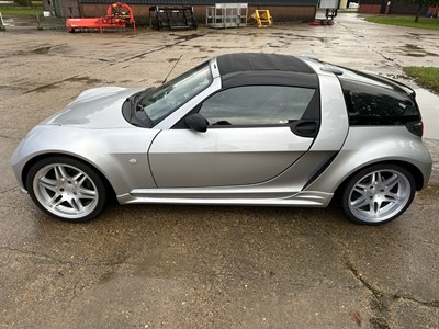 Lot 13 - 2005 Smart Brabus Roadster / Coupe, 698cc, automatic, reg. KV55 DKU