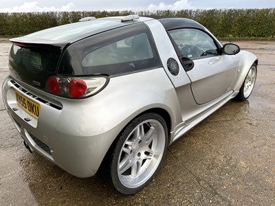 Lot 13 - 2005 Smart Brabus Roadster / Coupe, 698cc, automatic, reg. KV55 DKU