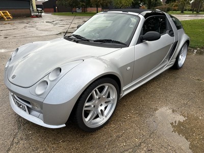 Lot 13 - 2005 Smart Brabus Roadster / Coupe, 698cc, automatic, reg. KV55 DKU