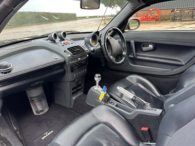 Lot 13 - 2005 Smart Brabus Roadster / Coupe, 698cc, automatic, reg. KV55 DKU