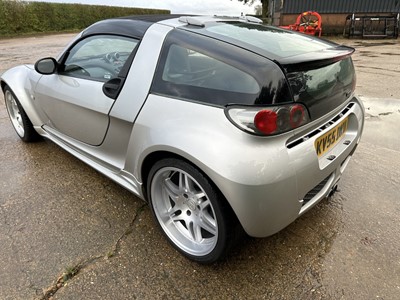 Lot 13 - 2005 Smart Brabus Roadster / Coupe, 698cc, automatic, reg. KV55 DKU