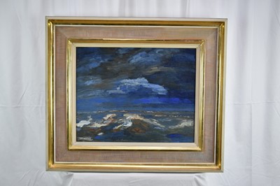 Lot 996 - Albert Houthuessen (1903-1973), acrylic on board, seascape