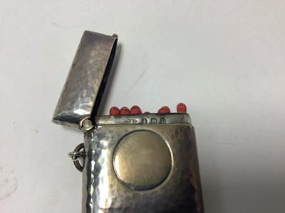 Lot 42 - Four Victorian/Edwardian silver Vesta cases