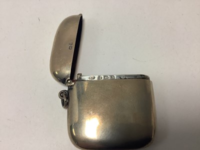 Lot 42 - Four Victorian/Edwardian silver Vesta cases